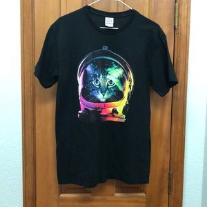 Astronaut Cat T Shirt